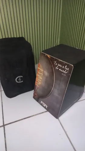 VENDO EXCELENTE CAJON FSA + CASE PROFISSIONAL