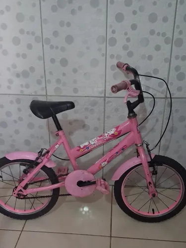 BICICLETA INFANTIL FEMININA ARO 16