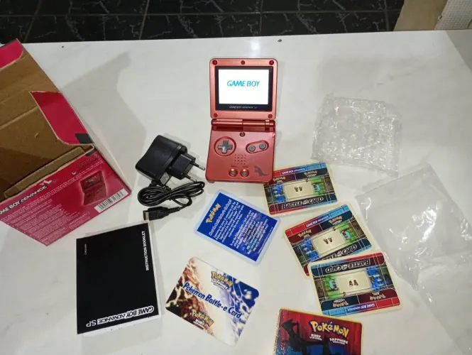 GBA ADVANCE SP CIB COM TELA IPS TROCO OU VENDO 