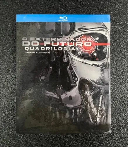 Blu Ray O Exterminador do Futuro Quadrilogia (lacrado) - Sony Pictures Original