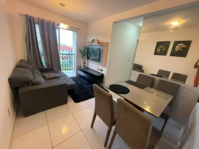 Belissimo Apartamento Reformado e Mobiliado No Condomínio Casagrande Sweet Home