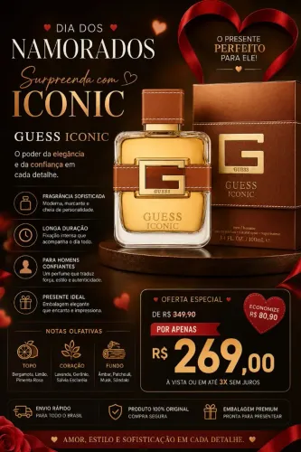 Perfume GUESS Iconic Eau de parfum 100ml
