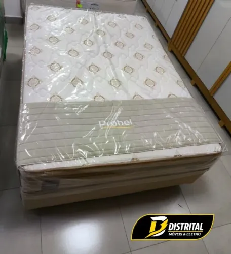 Conjunto Cama Box Solteirão Berlim Pronta Entrega