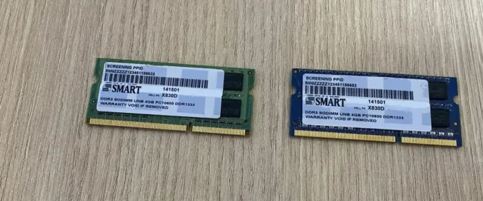 Memória Ram Smart 4gb Ddr3 1333mhz Sodimm Para Notebook