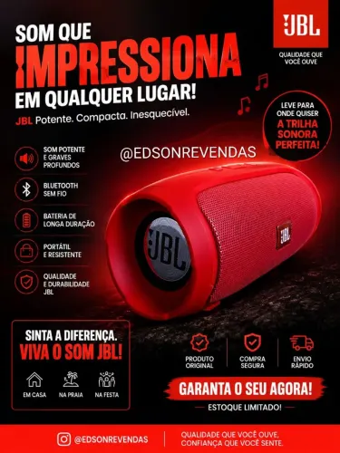 CAIXINHA DE SOM JBL
