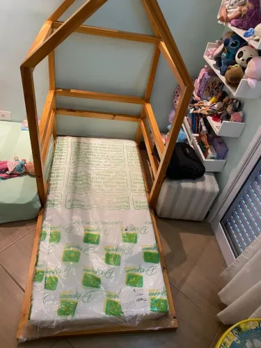 Cama Infantil Montessoriana com Colchão