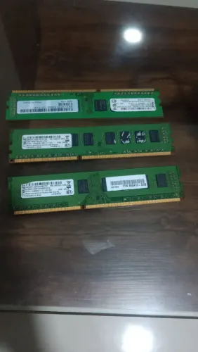 Lote DDR3 4GB 43 Sem teste