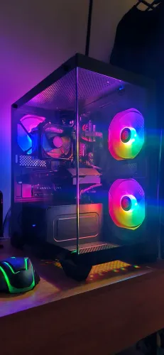PC Gamer i7 8ª Geração + GTX 1660 Super (6GB) /16GB RAM /SSD 480GB /Gabinete Aquário RGB