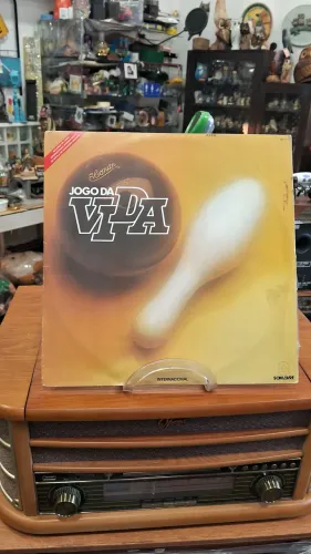 Lp vinil trilha sonora internacional da novela "Jogo da Vida",