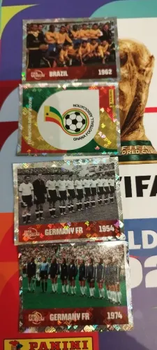 Figurinhas FWC11 GHA1 FWC12 FWC13