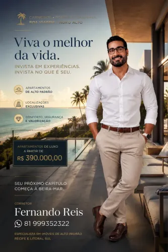 CORRETOR DE IMÓVEIS APARTAMENTO DE PRAIAS