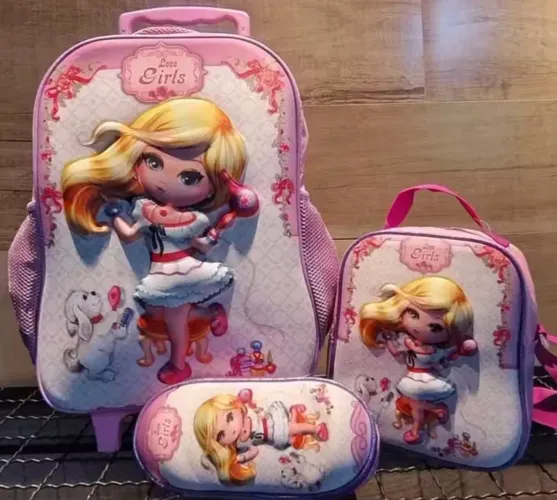 Kit de mochila novinho minha filha não gostou 