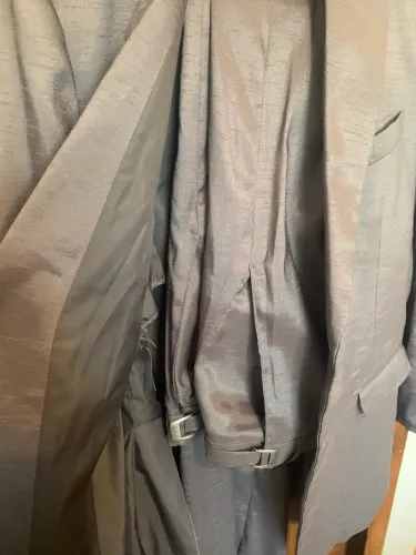 Blazer chumbo alta costura