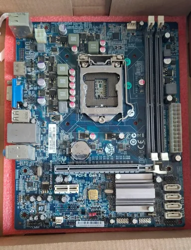 Placa Mãe Positivo / ECS H61H2-M2 LGA 1155 (Com Defeito / Sucata) + Espelho
