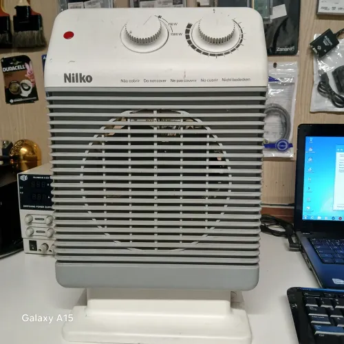 Vendo esse ventilador e aquecedor da NIlKO 127v funcionando tudo