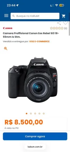 Vendo câmeras profissionais!