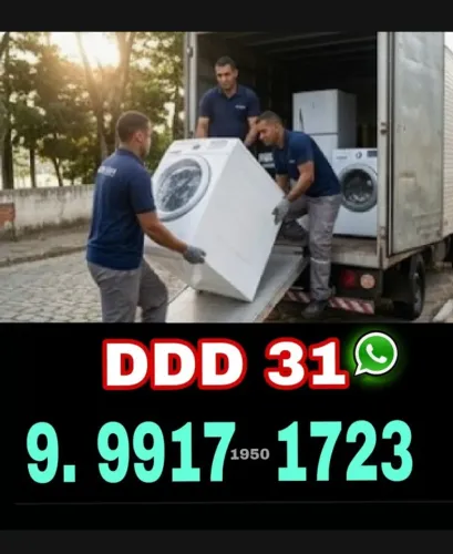 carreto Frete, Mudanças e Entregas de Máquina de Lavar no Mesmo Dia