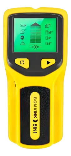 Detector de Metais e Fios Elétricos 5 em 1 Bomvink BOM-6816