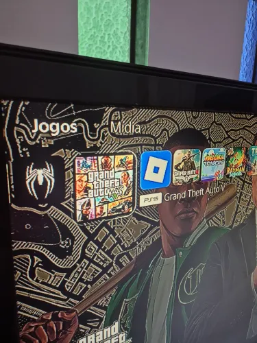 Ps5 leitor + GTA V + jogos