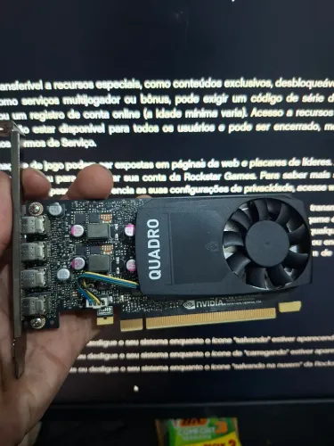 Nvidia quadro p1000 Gddr5 4gb