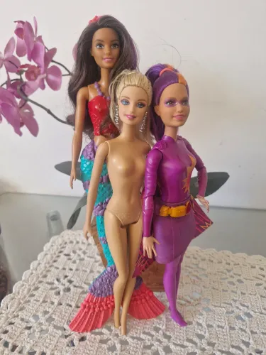 Lote de Barbies originais