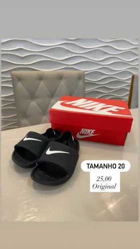 Chinelo Nike infantil original 