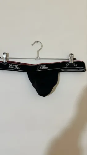 Cueca Jockstrap Male Power kit com 1 vermelha e 1 preta tamanho G