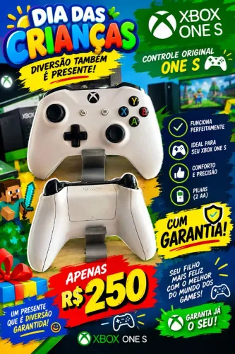 Controle xbox one s