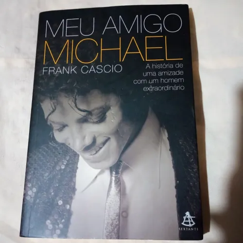 Livro Raro Meu Amigo Michael de Frank Cascio | Michael Jackson
