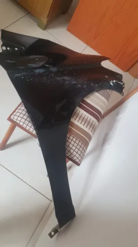 Pára-lama dianteiro lado direito ônix 2018 preto