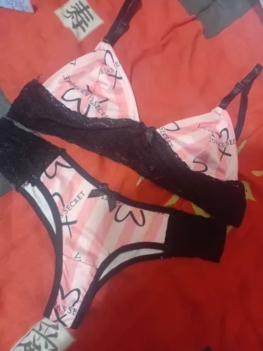Lingerie Vitória Secret rosa