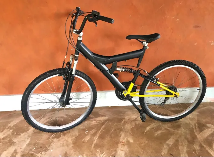 Bike Full Suspension aro 26, 21 velocidades