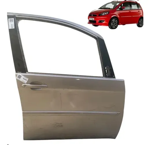 Porta Dianteira Direita Fiat Idea 2012 A 2016 Detalhes Dianteira Direito Marrom
