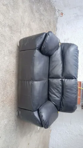 Sofa dois lugares preto!