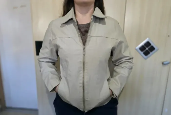 Jaqueta Feminina de Couro Legítimo Tessari Feminina - Tamanho M