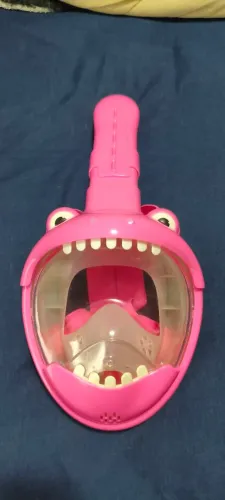 Máscara Snorkel Infantil Tubarão 