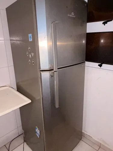 Geladeira inox continental