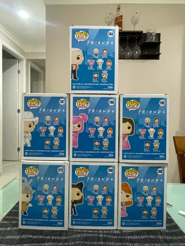 COLEÇÃO FUNKO POP FRIENDS ORIGINAL COMPLETA