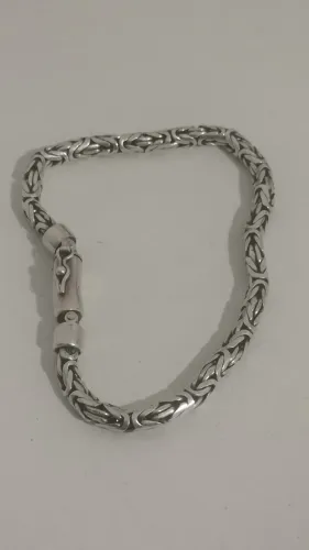 Pulseira | PRATA 925 - Ponto Peruano