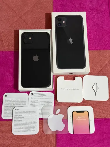 IPHONE 11 PRETO 64GB CAIXA E NOTA TODO ORIGINAL 