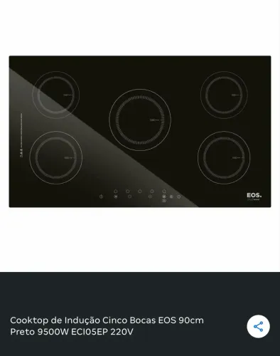 Cooktop de indução