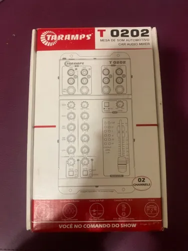 Taramps T0202 - Mesa de Som Automotiva / Car Audio Mixer