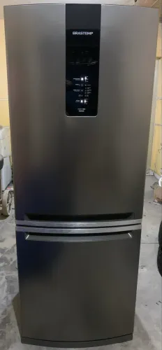 Geladeira FRETE GRÁTIS Brastemp Inverse SEMI NOVA inox 450 litros, Frost free