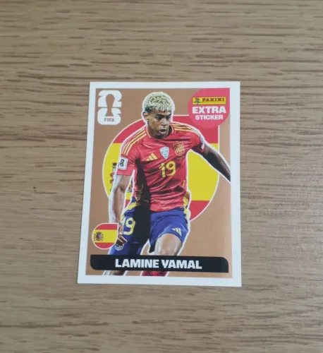 Figurinha Extra Legend - Lamine Yamal Bronze