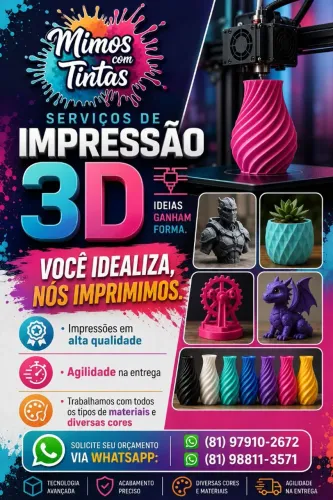 Impressão 3d em geral
