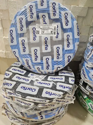 Rolos fio cobrcom e corfio 1.5 e 2.5 e 4 e 6 e 10 e 16 sintenax 