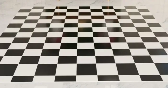 Pista de dança xadrez