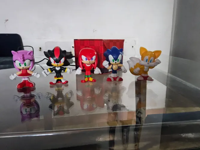 Boneco do sonic burguer king