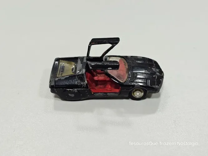 Miniatura Bmw Turbo preto Brasilianische Schuco Rei 1/64