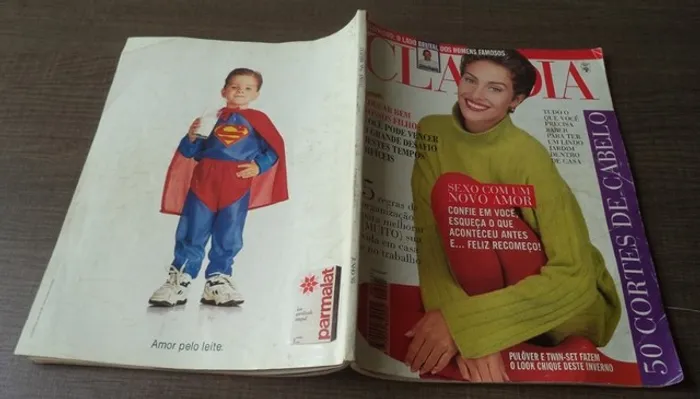 Revista Claudia 1995 Capa Cynthia Benini. Revista Para Colecionadores.